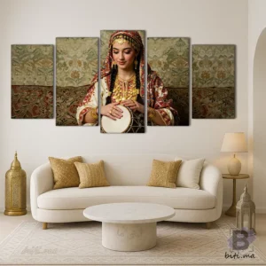 لوحة العروس المغربية - Tableau Mariée Marocaine