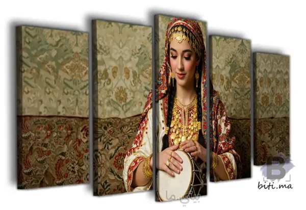 ⁦لوحة العروس المغربية - Tableau Mariée Marocaine⁩ - الصورة ⁦2⁩
