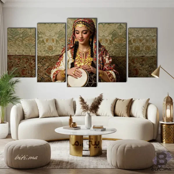 ⁦لوحة العروس المغربية - Tableau Mariée Marocaine⁩ - الصورة ⁦4⁩