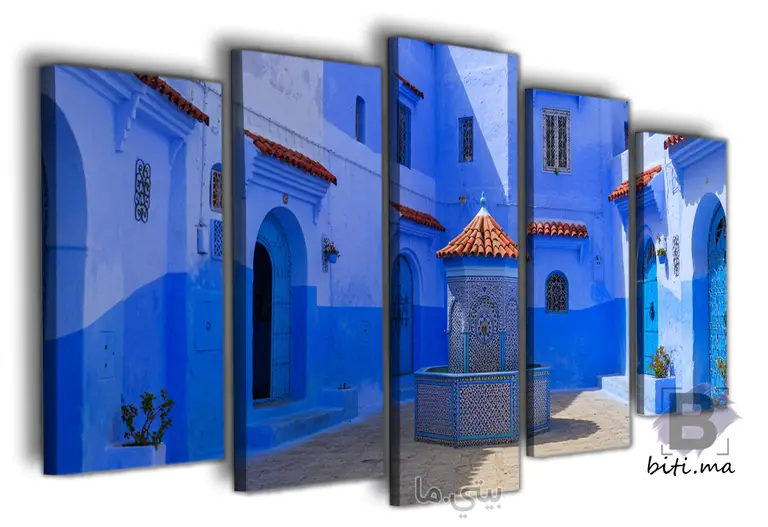 سحر شفشاون في منزلك - Tableau Chefchaouen Maroc