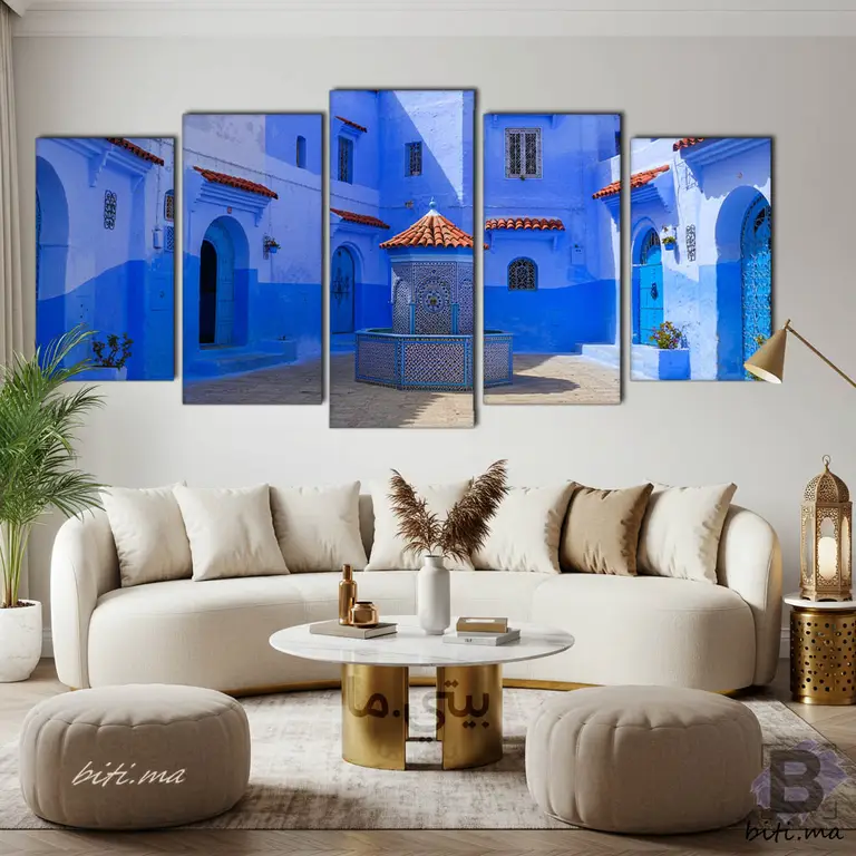 سحر شفشاون في منزلك - Tableau Chefchaouen Maroc