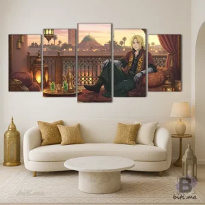 لوحة إدوارد إلريك في المغرب Tableau Edward Elric Maroc