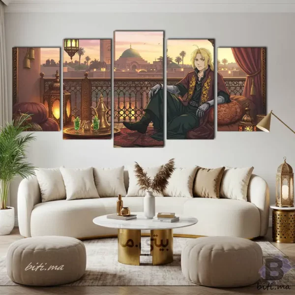 ⁦لوحة إدوارد إلريك في المغرب Tableau Edward Elric Maroc⁩ - الصورة ⁦4⁩