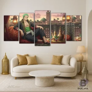 لوحة زورو في مدينة مغربية tableau Zoro Maroc