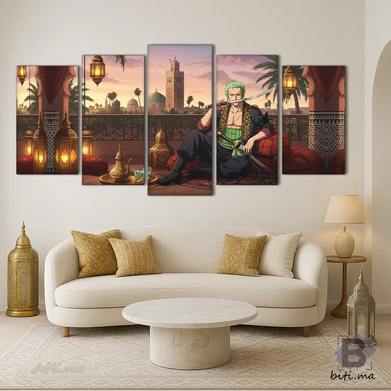 لوحة إدوارد إلريك في المغرب Tableau Edward Elric Maroc
