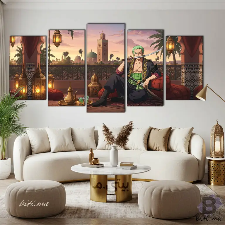لوحة إدوارد إلريك في المغرب Tableau Edward Elric Maroc