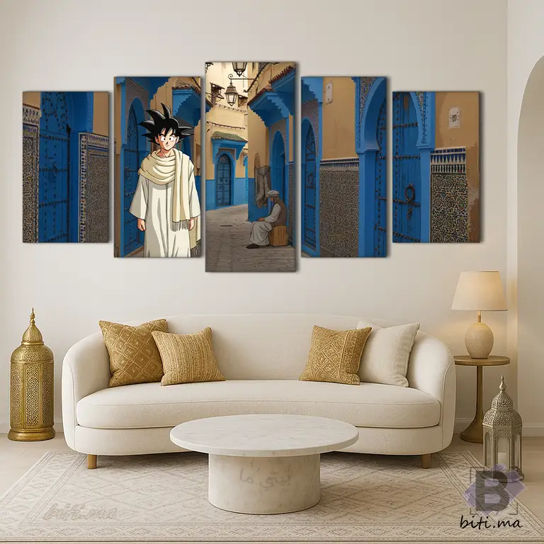 لوحة إدوارد إلريك في المغرب Tableau Edward Elric Maroc