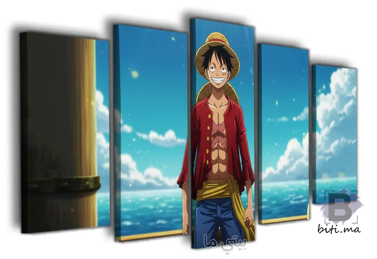 لوحة لوفي في عالم ون بيس Tableau Luffy One Piece