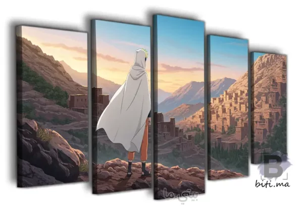 ⁦لوحة ناروتو في المغرب tableau naruto morocco⁩ - الصورة ⁦2⁩