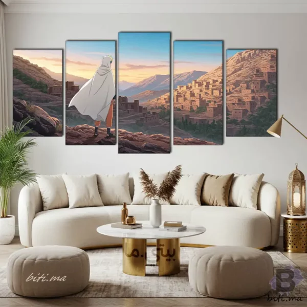 ⁦لوحة ناروتو في المغرب tableau naruto morocco⁩ - الصورة ⁦4⁩